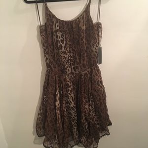 NWT leopard print dress